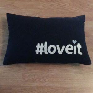 #loveit accent pillow